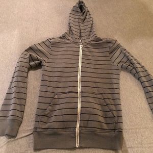 Mens small grey On The Byas hoodie